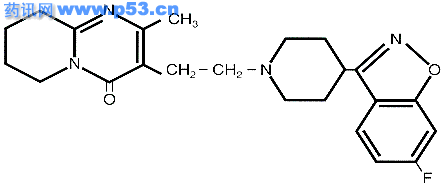 Risperidone molecule